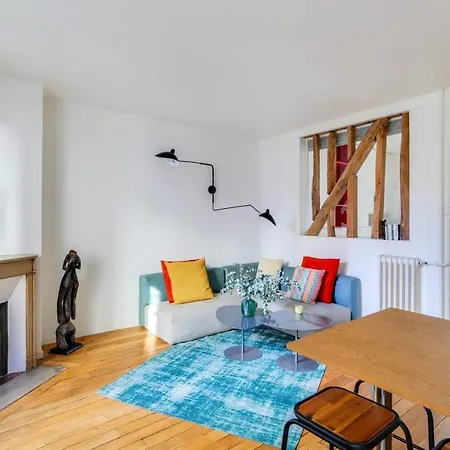 Charming 1 Bd Flat In The Heart Of Batignolles By Guestready * Parigi